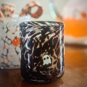 ANTHROPOLOGIE  MYSTIC JUICE GLASS GHOST